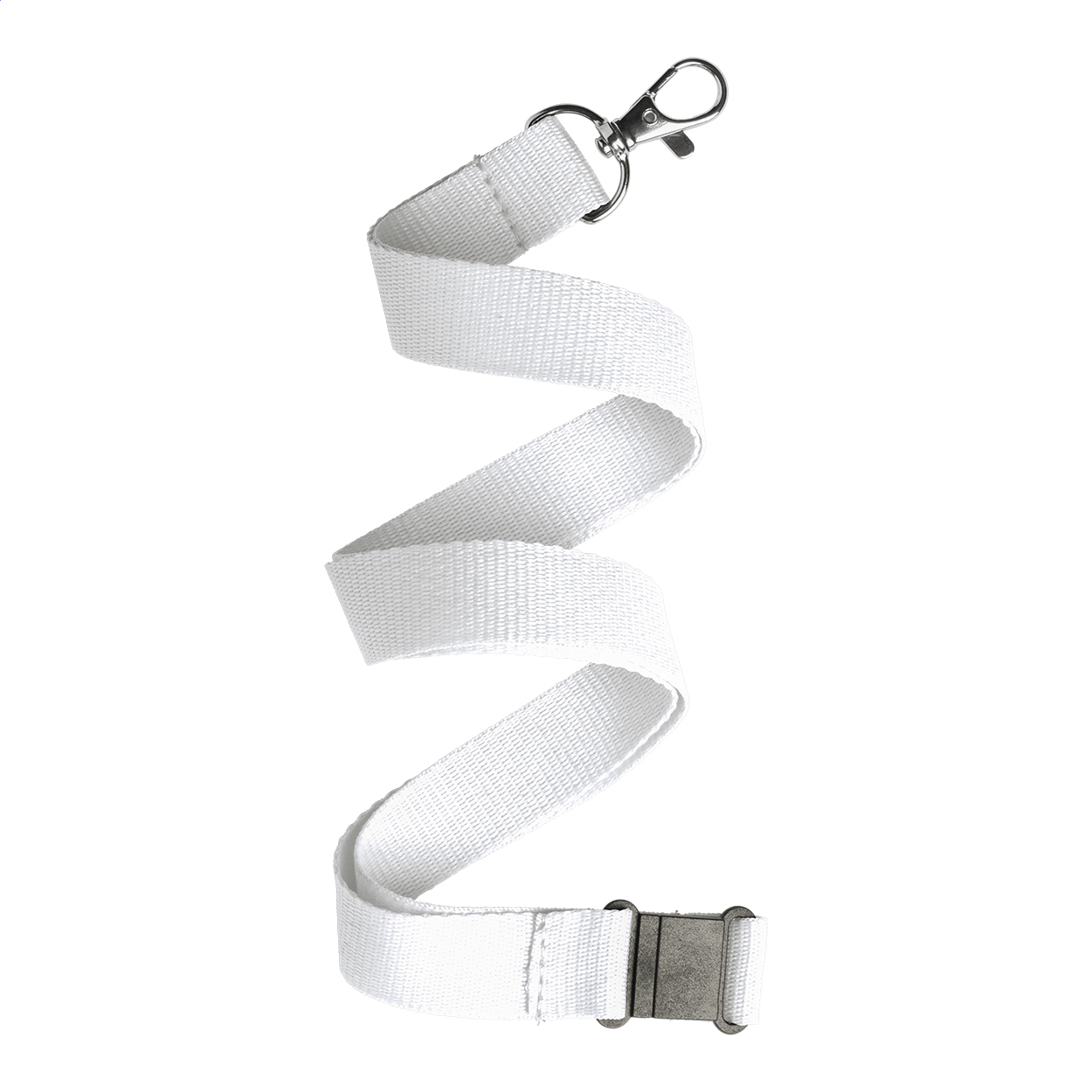 Lanyard Savent personnalisé en polyester avec boucle de sécurité