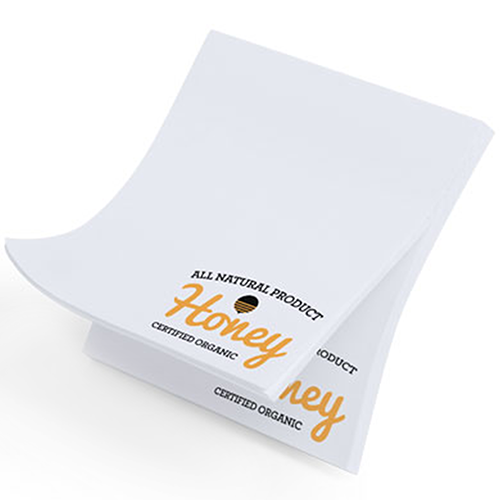 Bloc de pense-bêtes autocollants personnalisés 50 feuilles 7,5x7,5x0,5 cm - Saint-Petersbourg