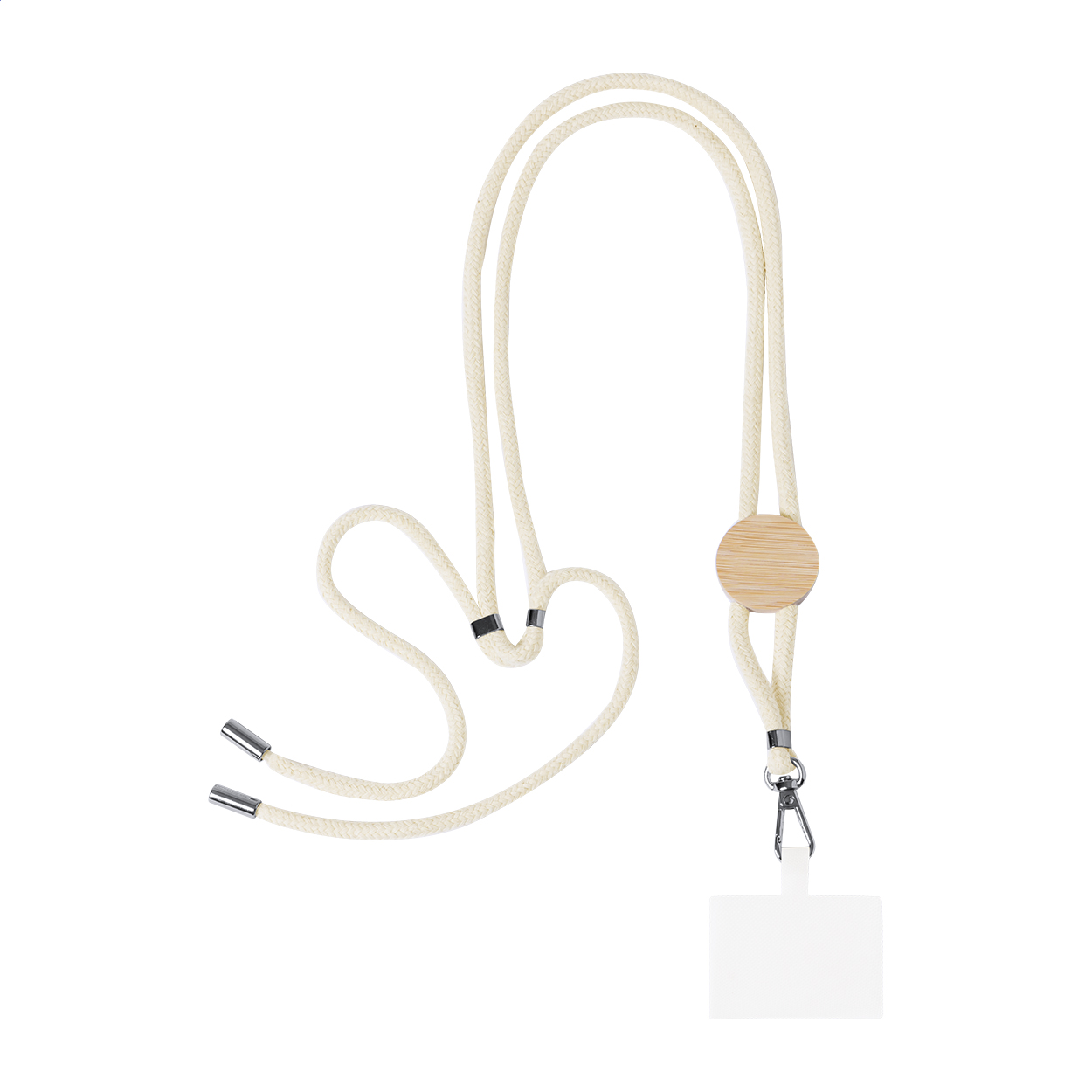 Tour de cou porte-téléphone Cohol Neck personnalisé en coton réglable