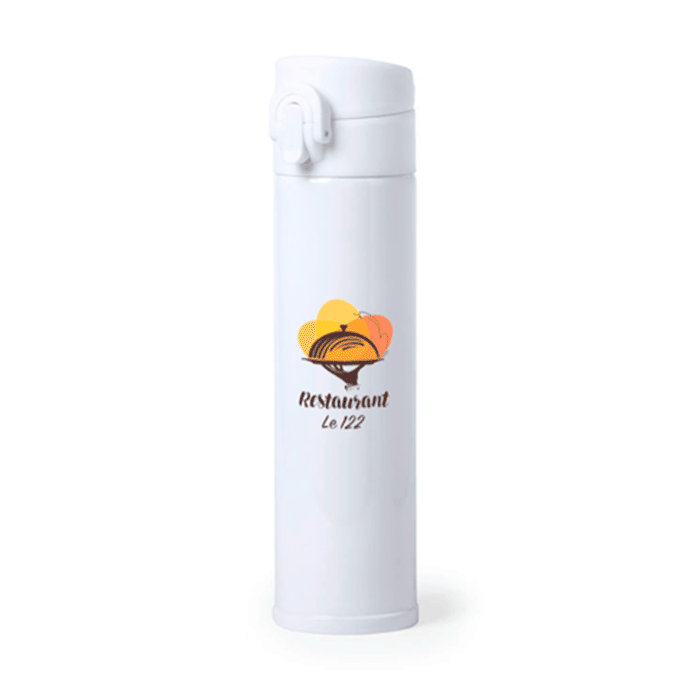 Thermos personnalisé inox 330 ml - spécial sublimation - Agen - Zaprinta France