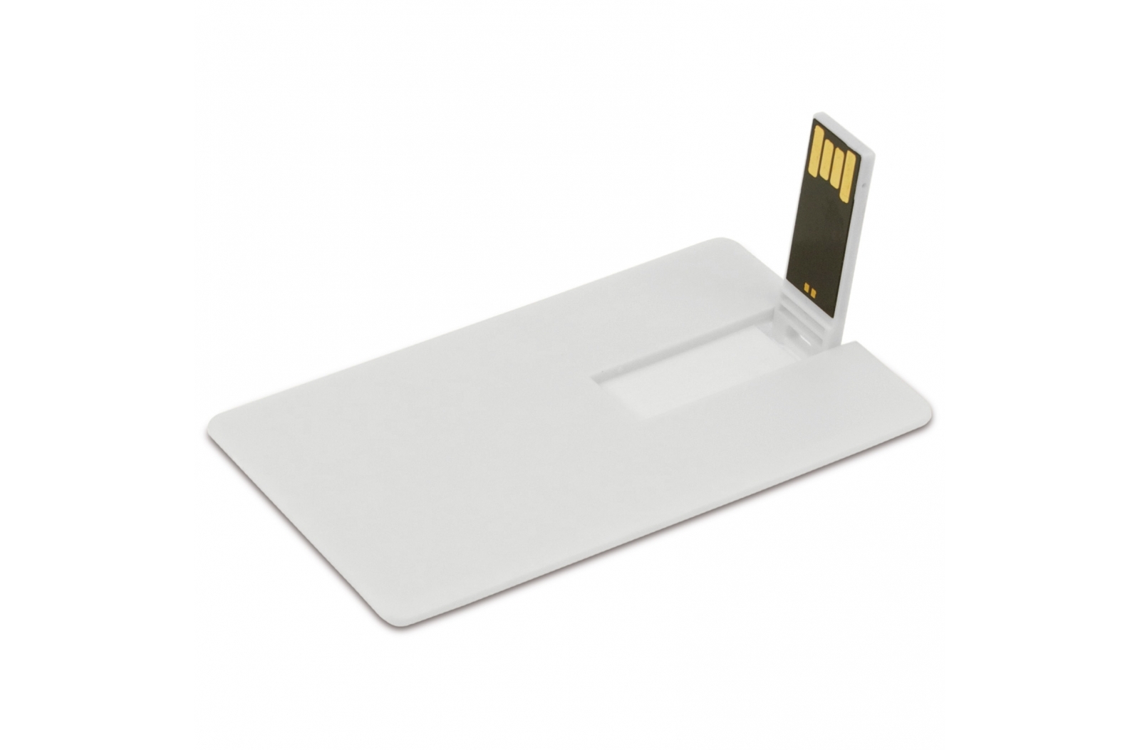 Clé USB 4GB Flash drive forme carte de crédit - Zaprinta France