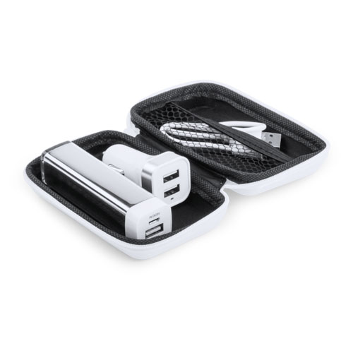 Batterie externe personnalisée blanche 2600 mAh - Busto Arsizio