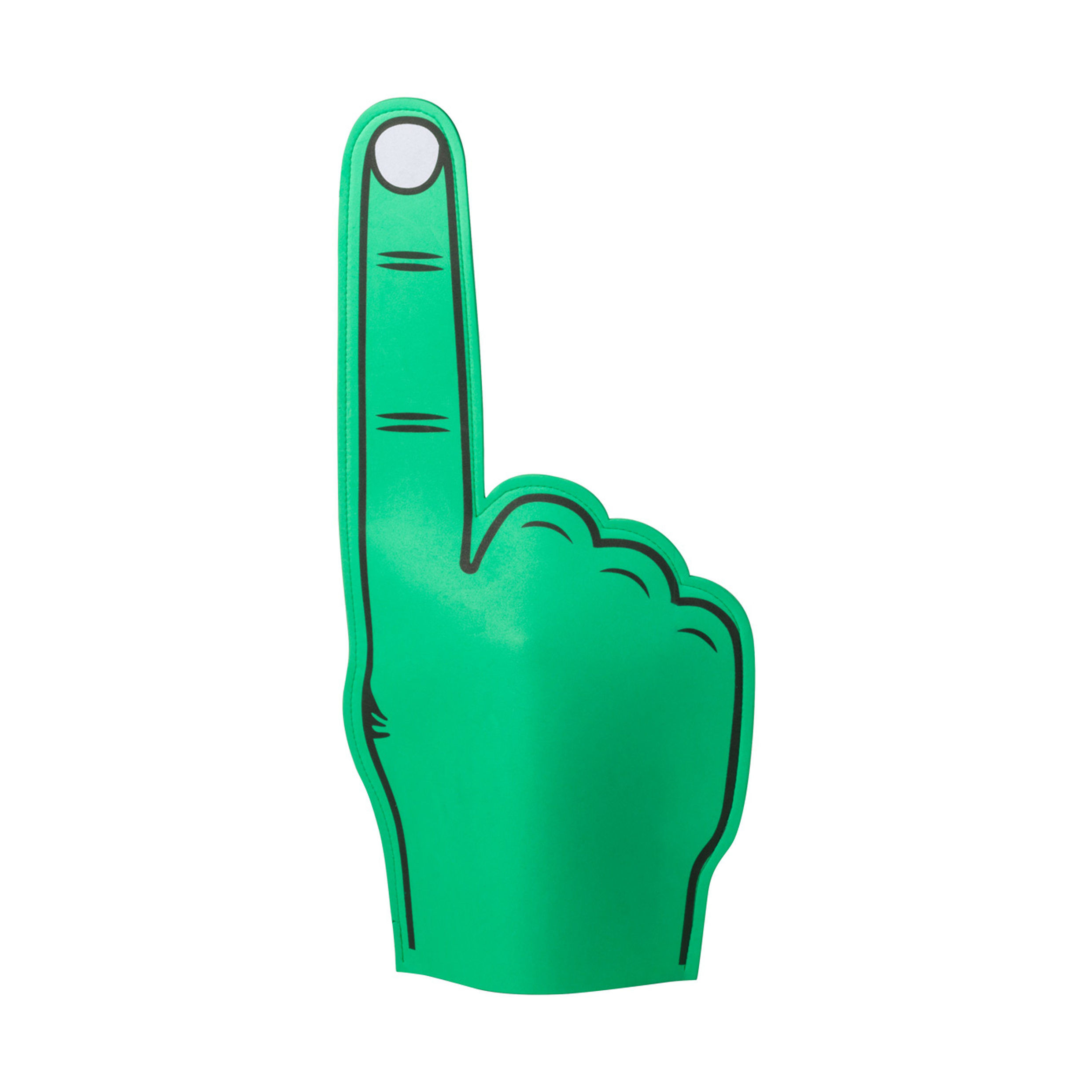 Main de supporters en mousse EVA - Marolles-les-Braults imprimé avec logo