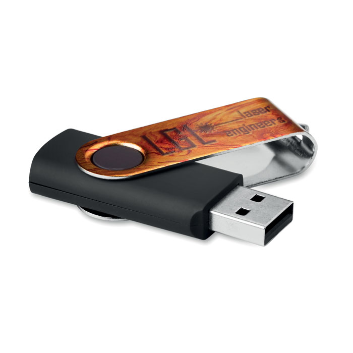 Clé USB Techmate avec clip métallique - Orègue