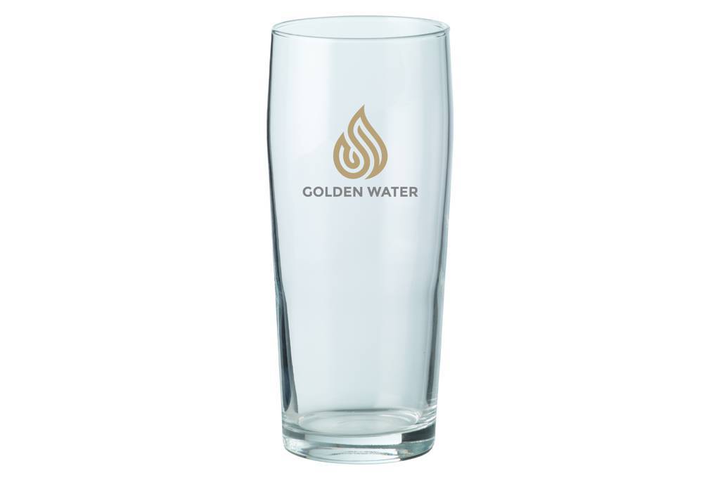 Verre à bière personnalisé classique en verre 180 ml - Tazenat
