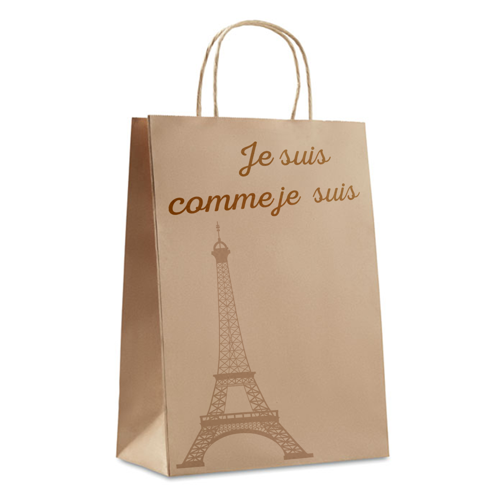 Petit sac cadeau personnalisé en papier - Elise - Zaprinta France
