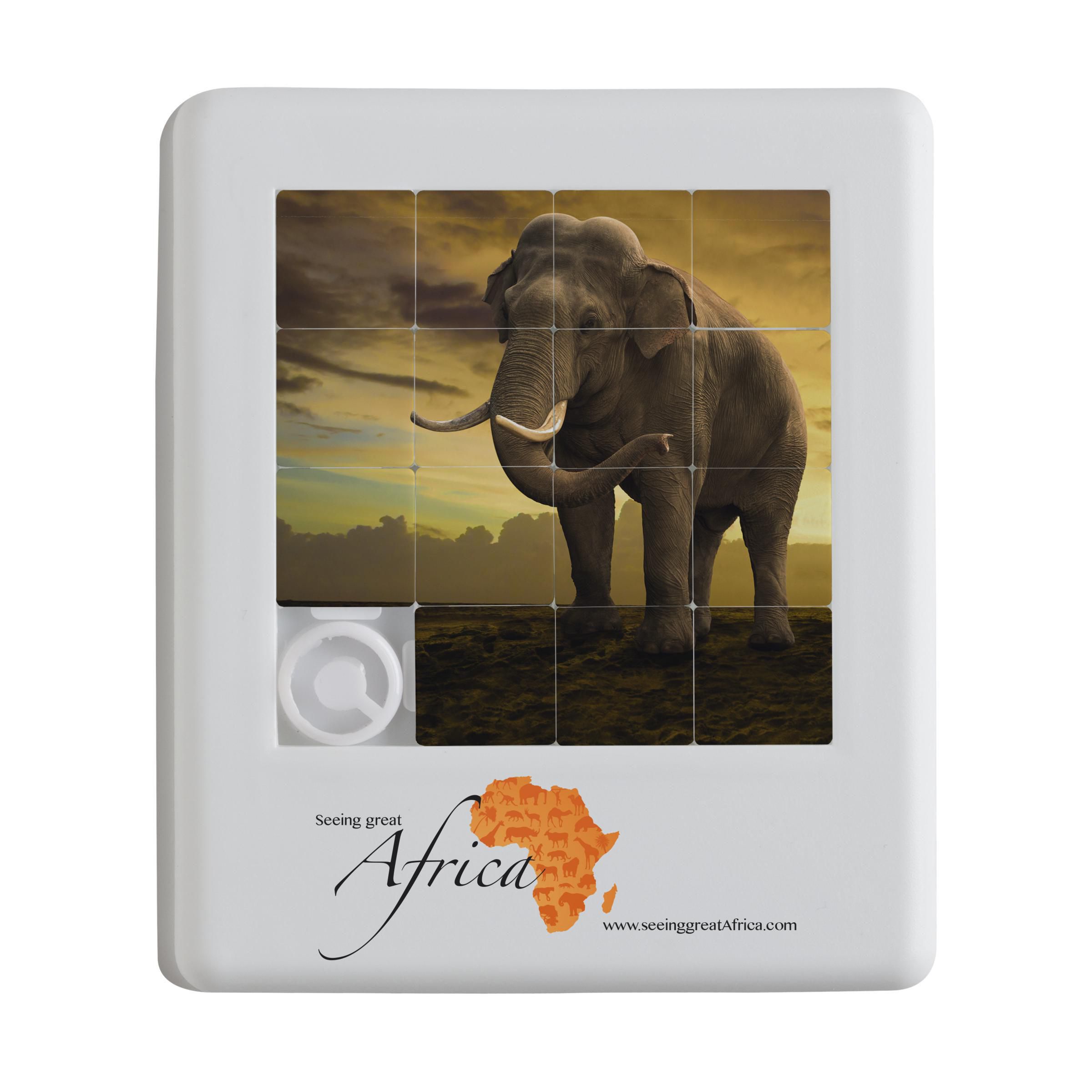 Puzzle coulissant coloré - Bédarrides