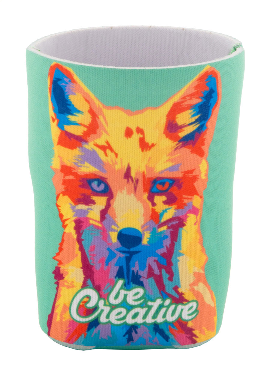 Refroidisseur de canette RPET Sublimé - Anchamps imprimé avec logo
