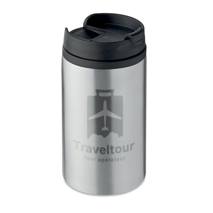 Mug isotherme personnalisé inox double paroi 250 ml - Victor