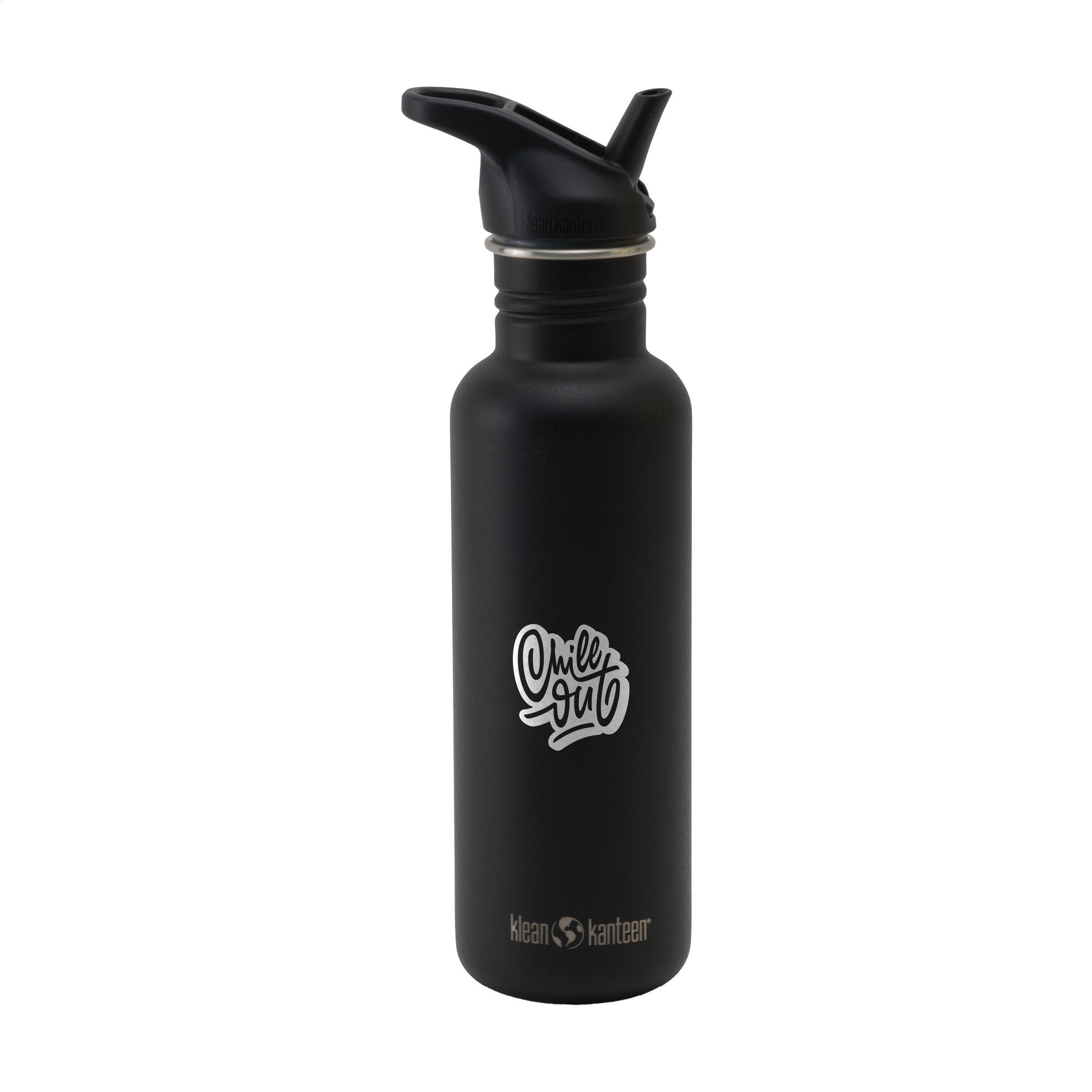 Bouteille classique Klean Kanteen avec bouchon sport à clapet 800 ml
