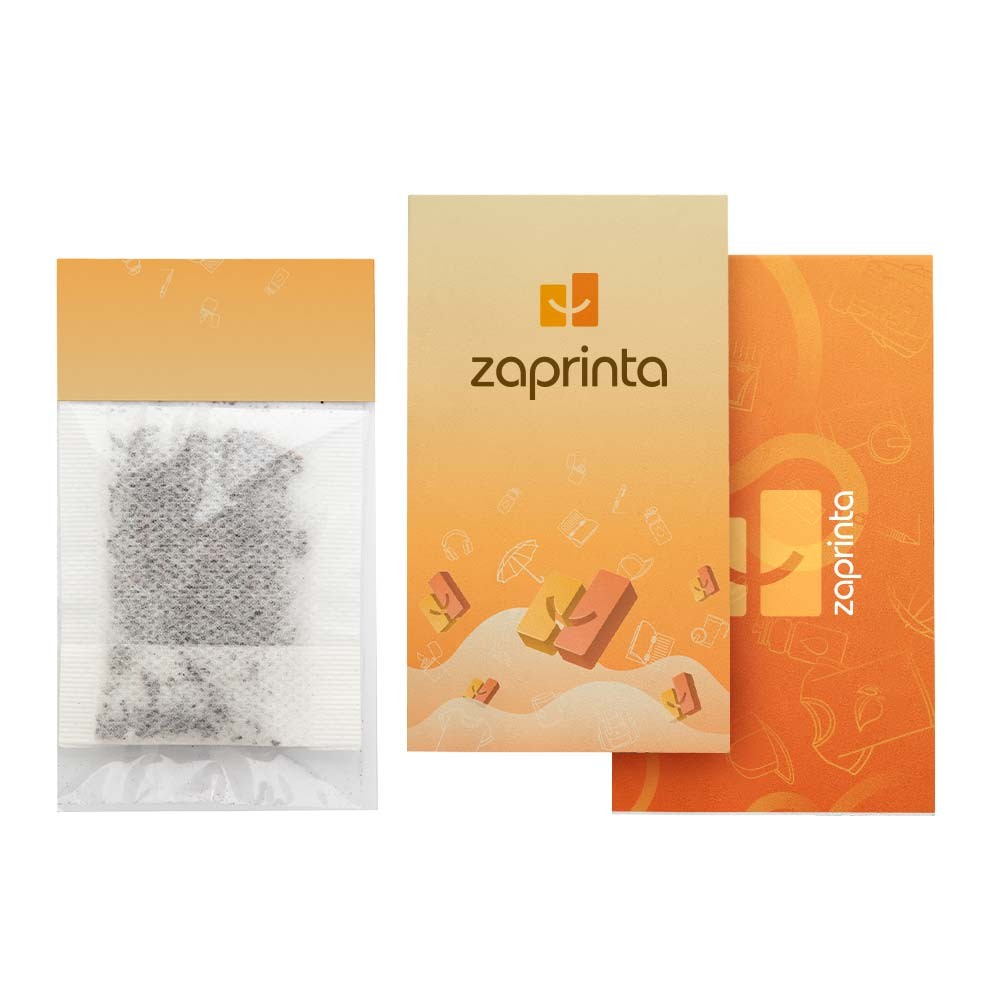 Sachet de Thé Personnalisé - Sainte-Alauzie imprimé avec logo