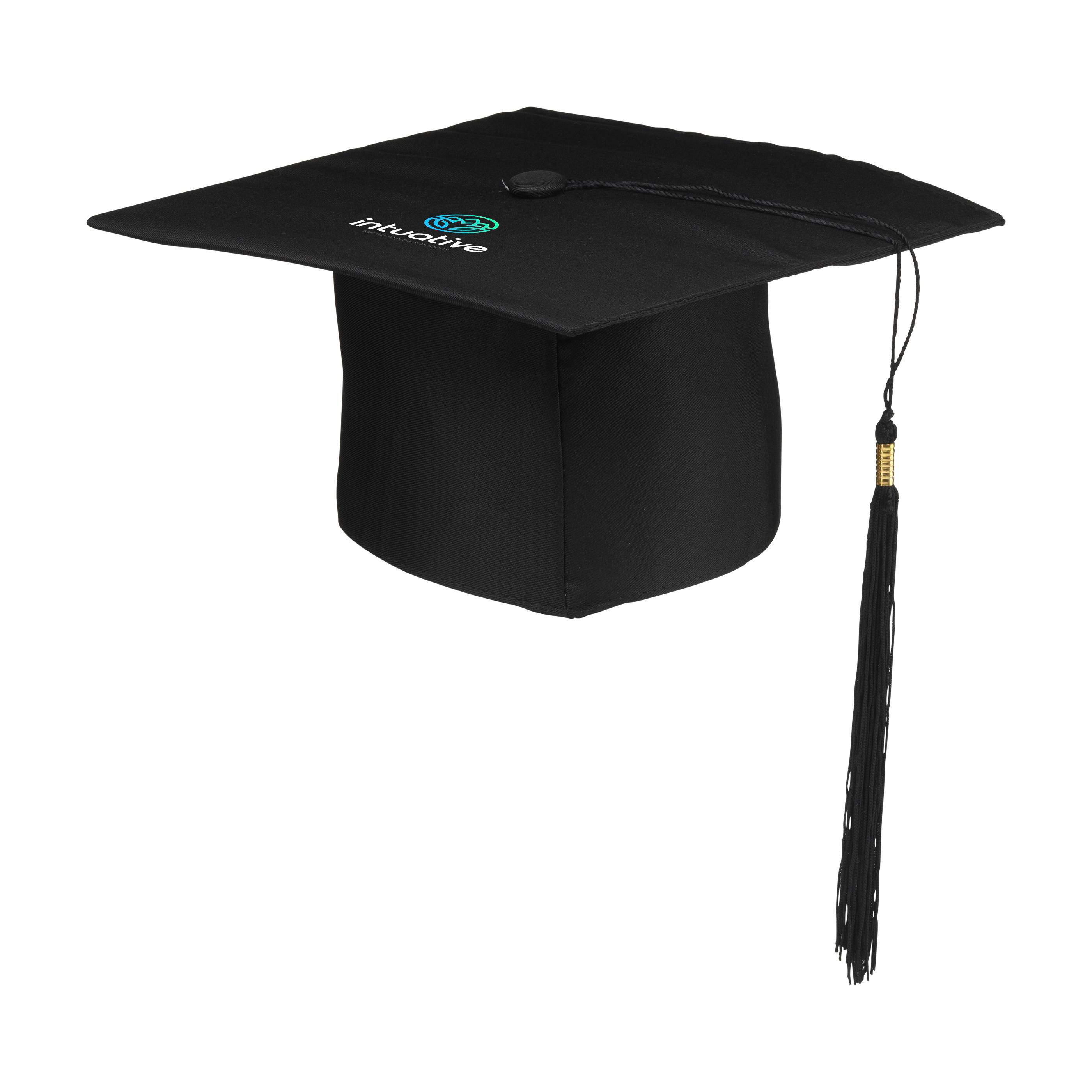 Chapeau de diplômé Graduate personnalisé avec pompon
