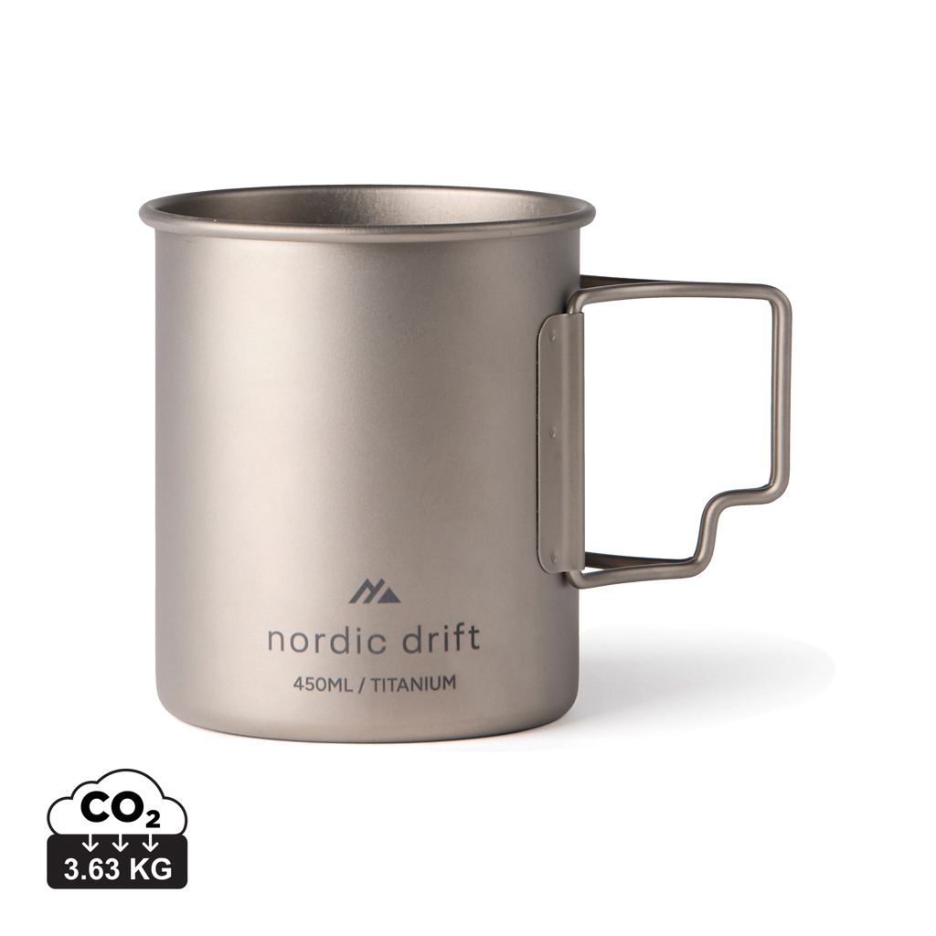 Tasse Ultraleggero Trail en Titane 450ml - Ravilloles