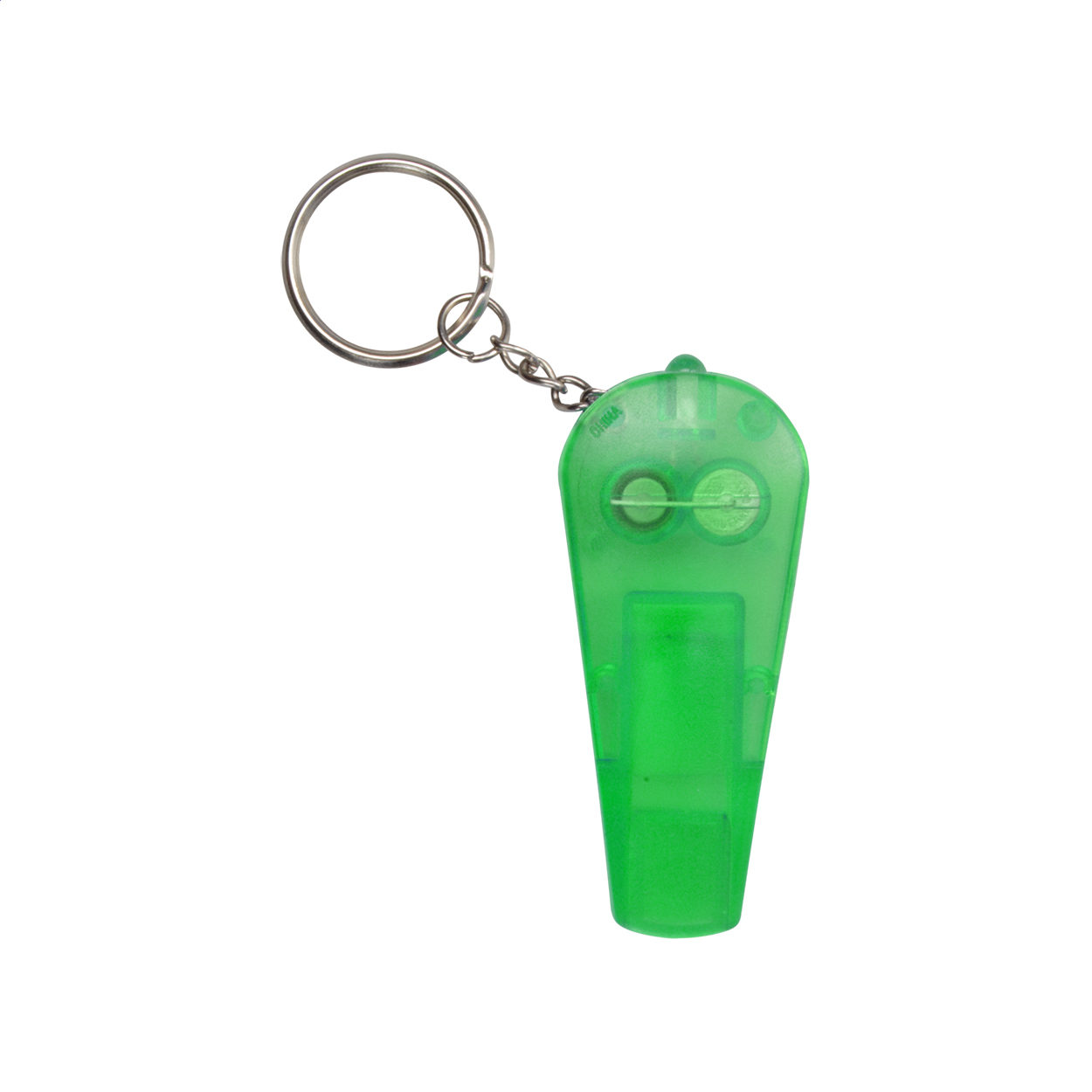 Porte-clés sifflet Coach personnalisé avec mini lampe torche imprimé avec logo