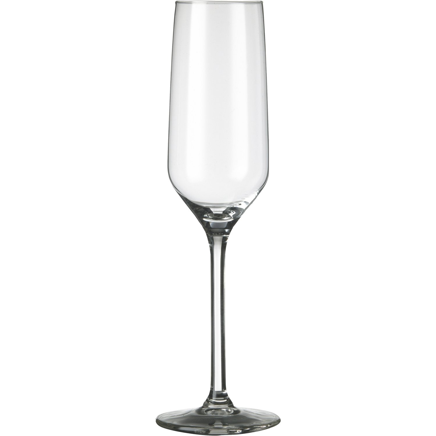 Flûte à champagne Royal Leerdam Carré 22 cl personnalisée, lot de 6 imprimé avec logo