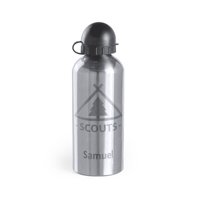 Gourde personnalisée avec prénom en aluminium bouchon à visser 650ml - Lola