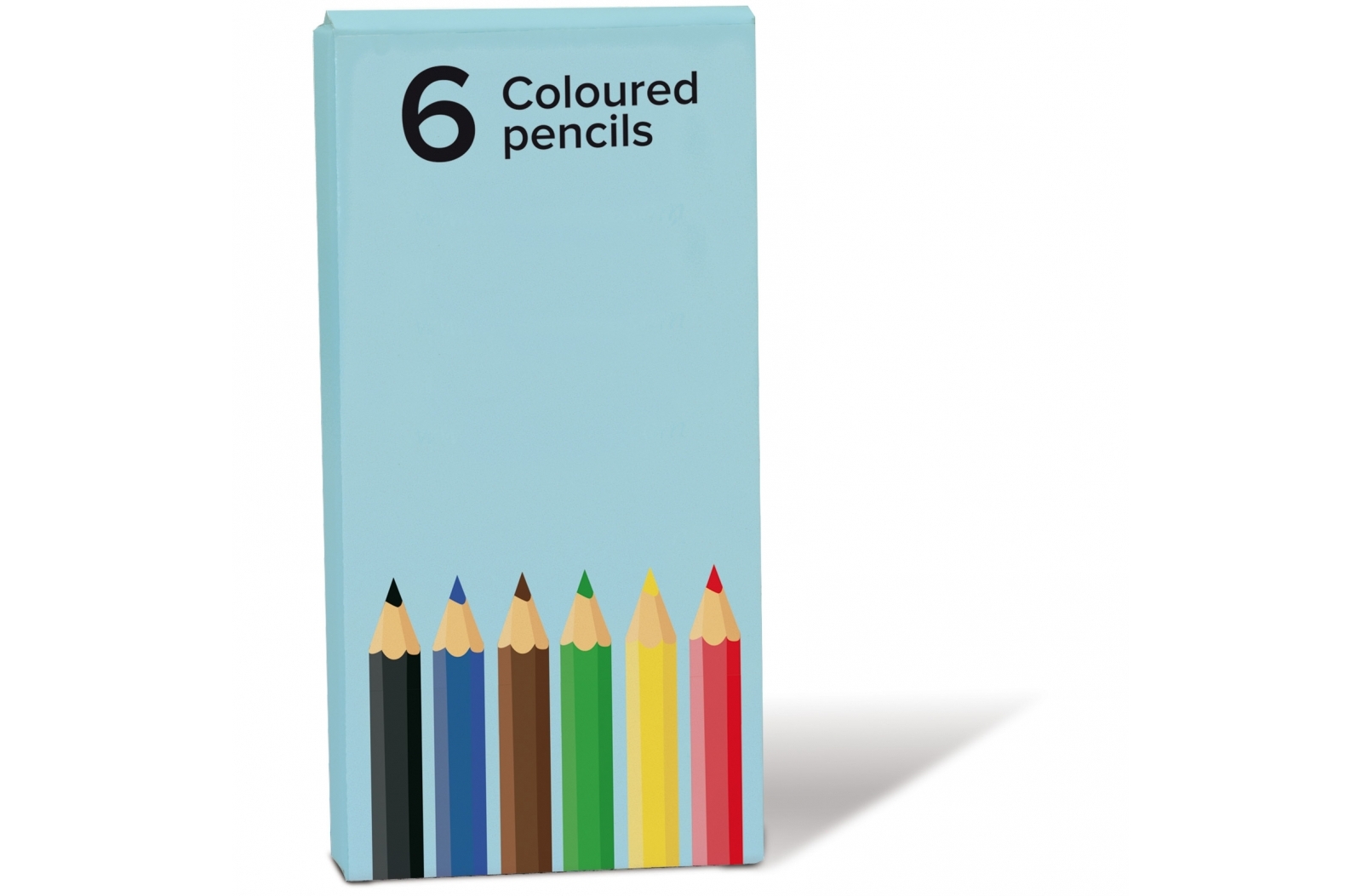 Boîte crayons de couleurs