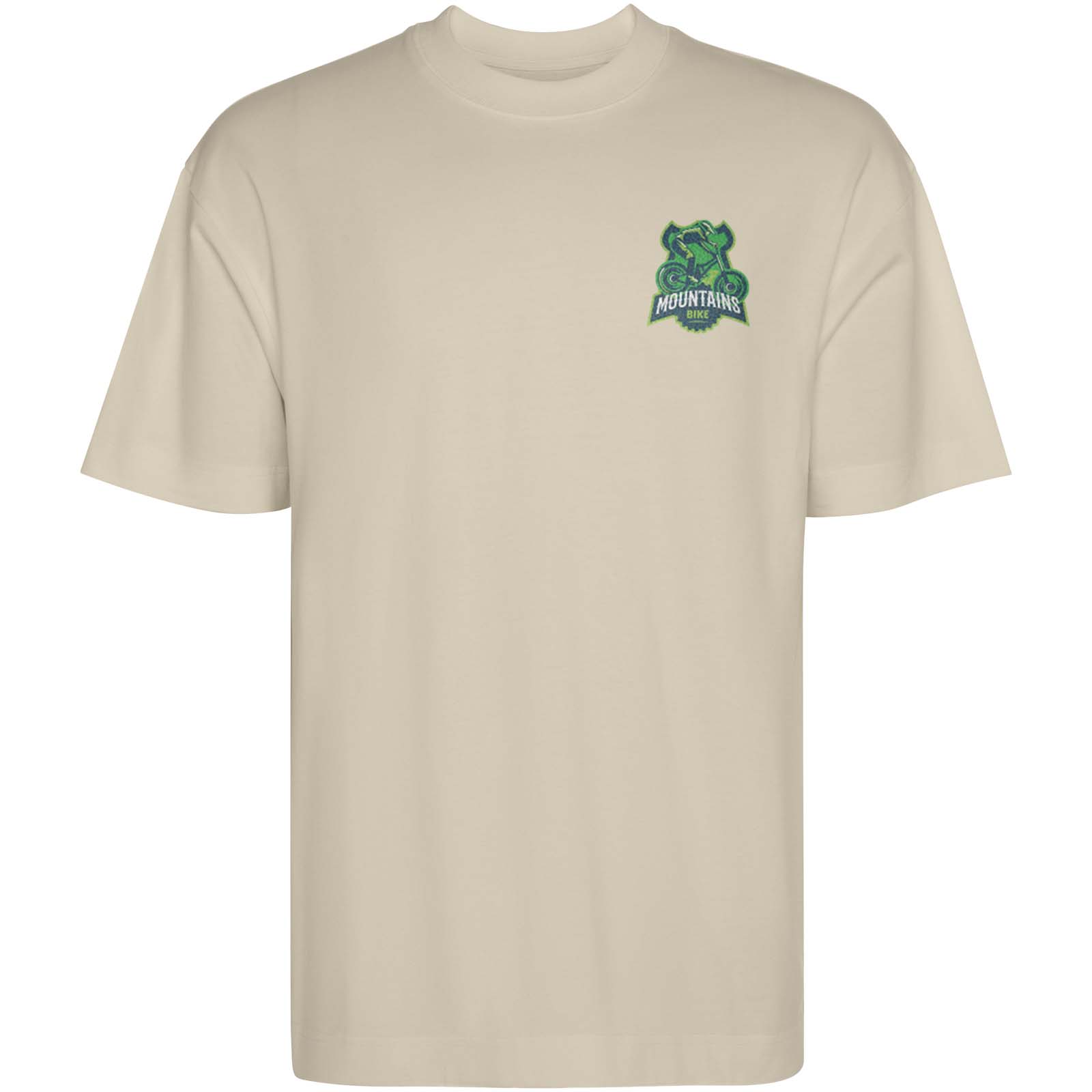 T-shirt unisexe ample Chow avec manches courtes