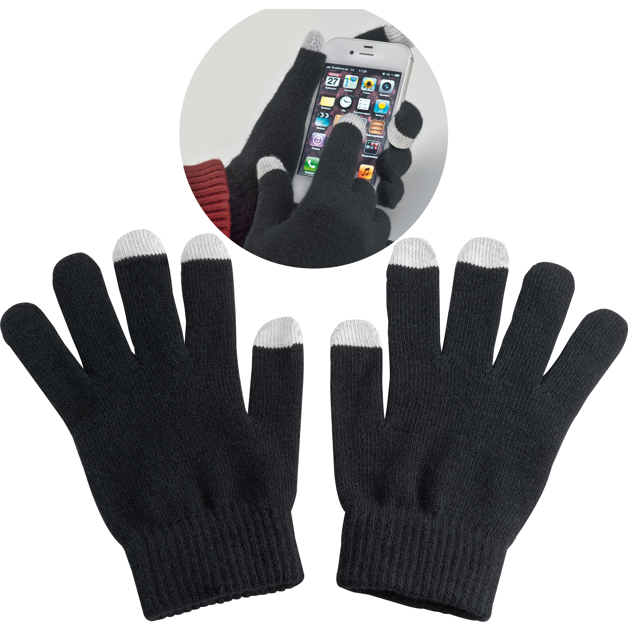 Gants à écran tactile avec impression de logo - Turckheim - Zaprinta France