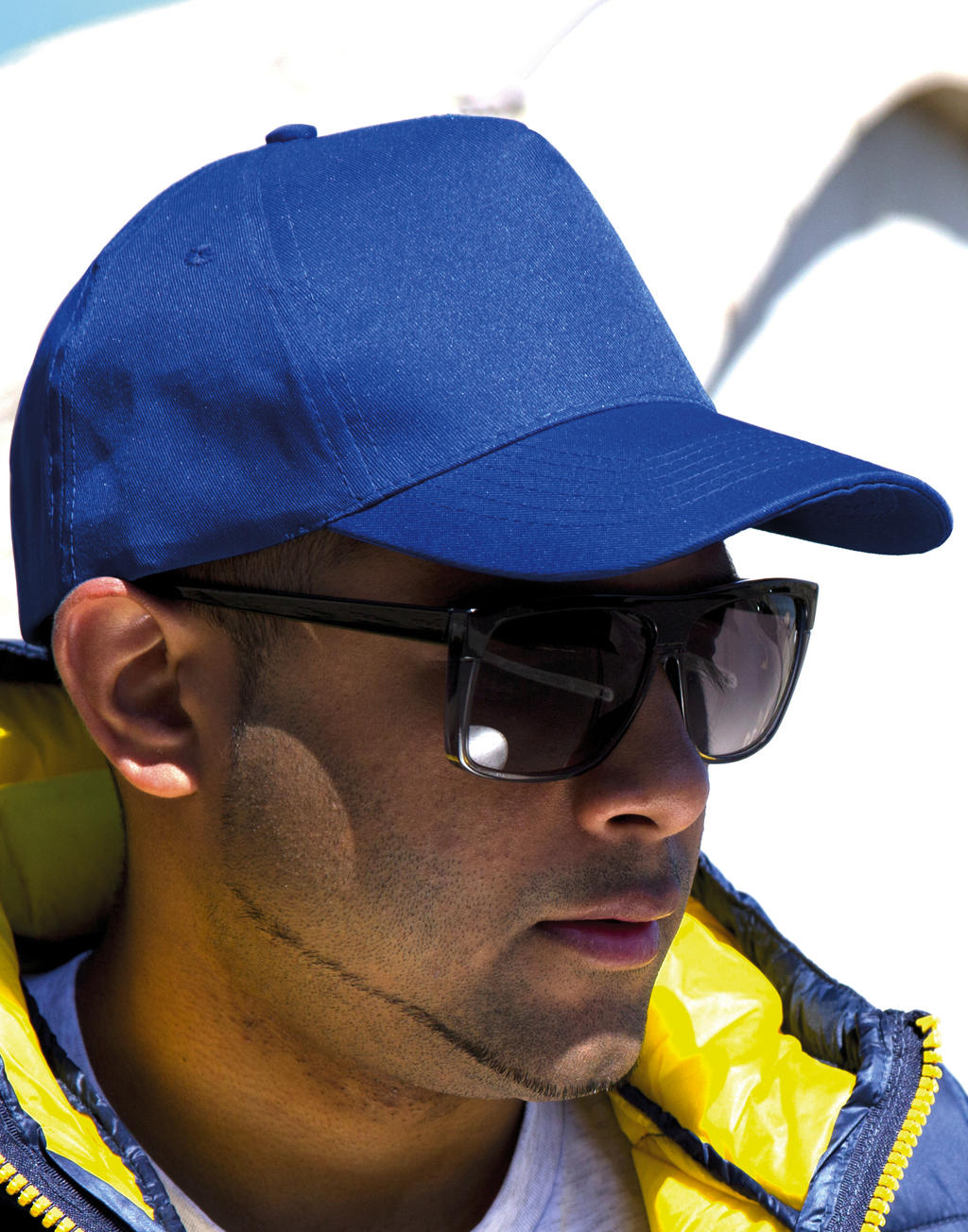Casquette de Baseball en Polyester - Charavines imprimé avec logo