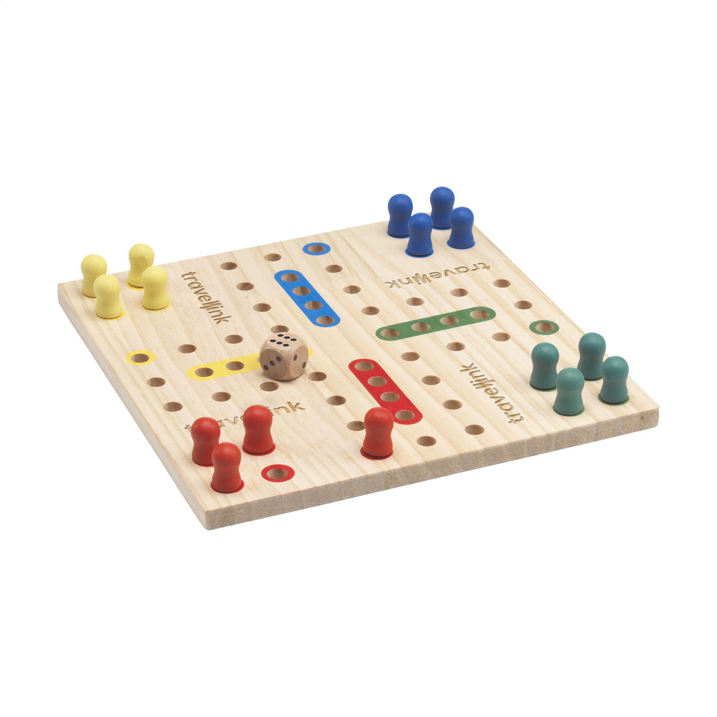 Jeu de société en bois Ludo