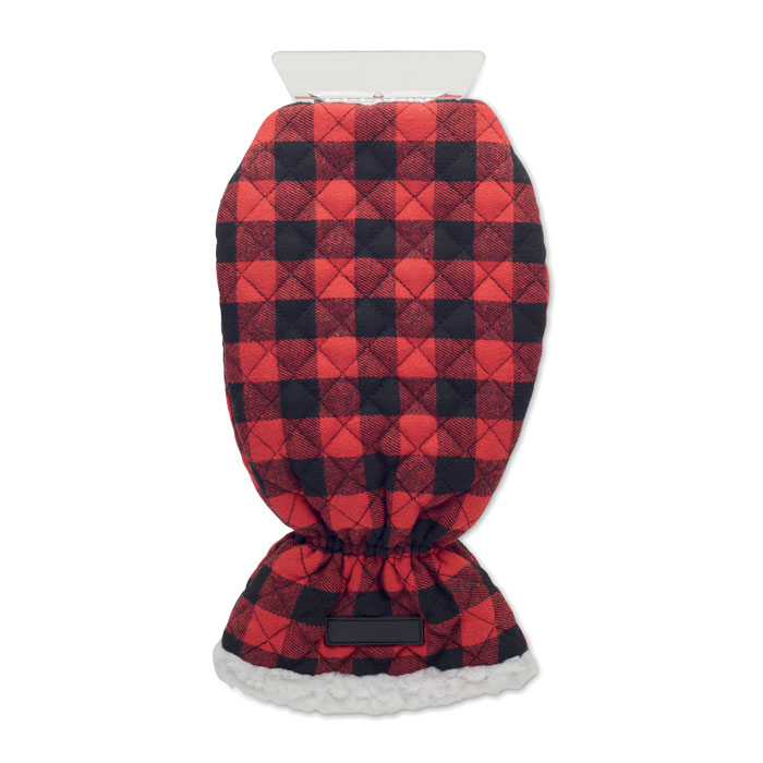 Gant grattoir doublé sherpa - Mizoën imprimé avec logo