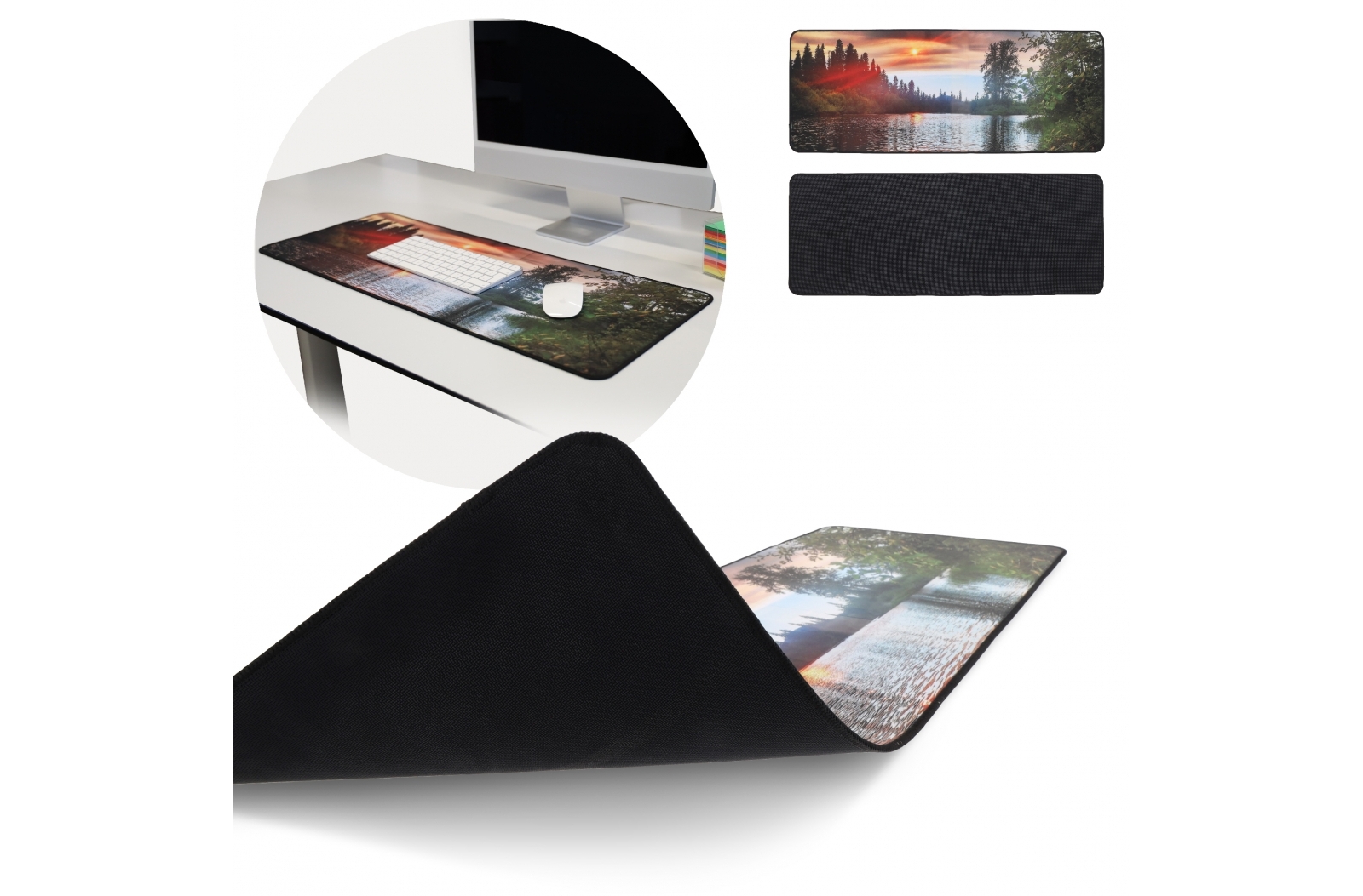 Tapis de Bureau Personnalisable - Joué-en-Charnie