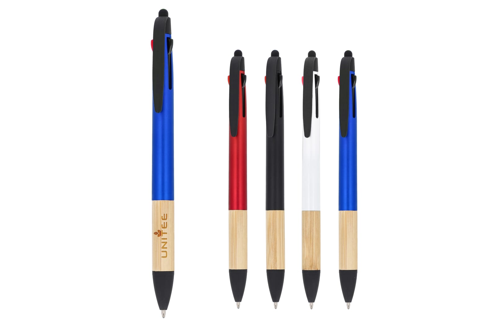 Stylo Tricolore en Bambou - Kingersheim