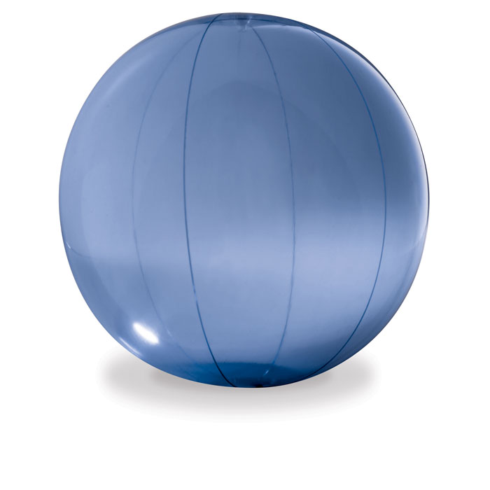 Ballon de plage gonflable en PVC transparent Ø28cm - Puichéric