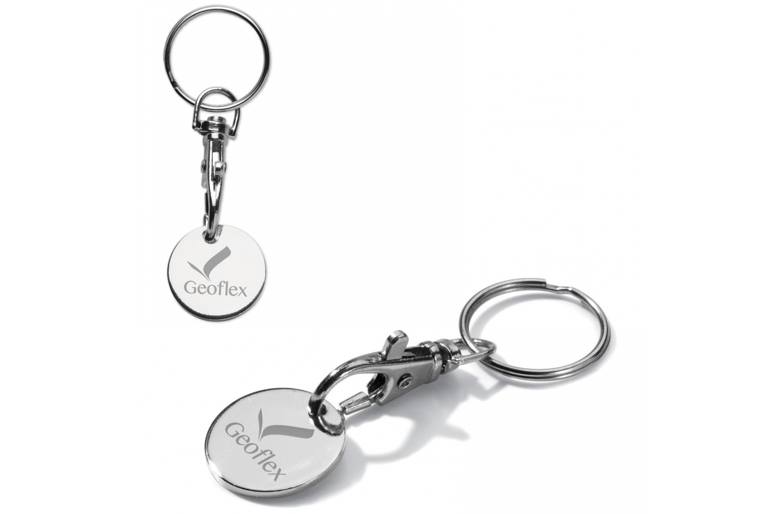 Porte-clés jeton de caddie