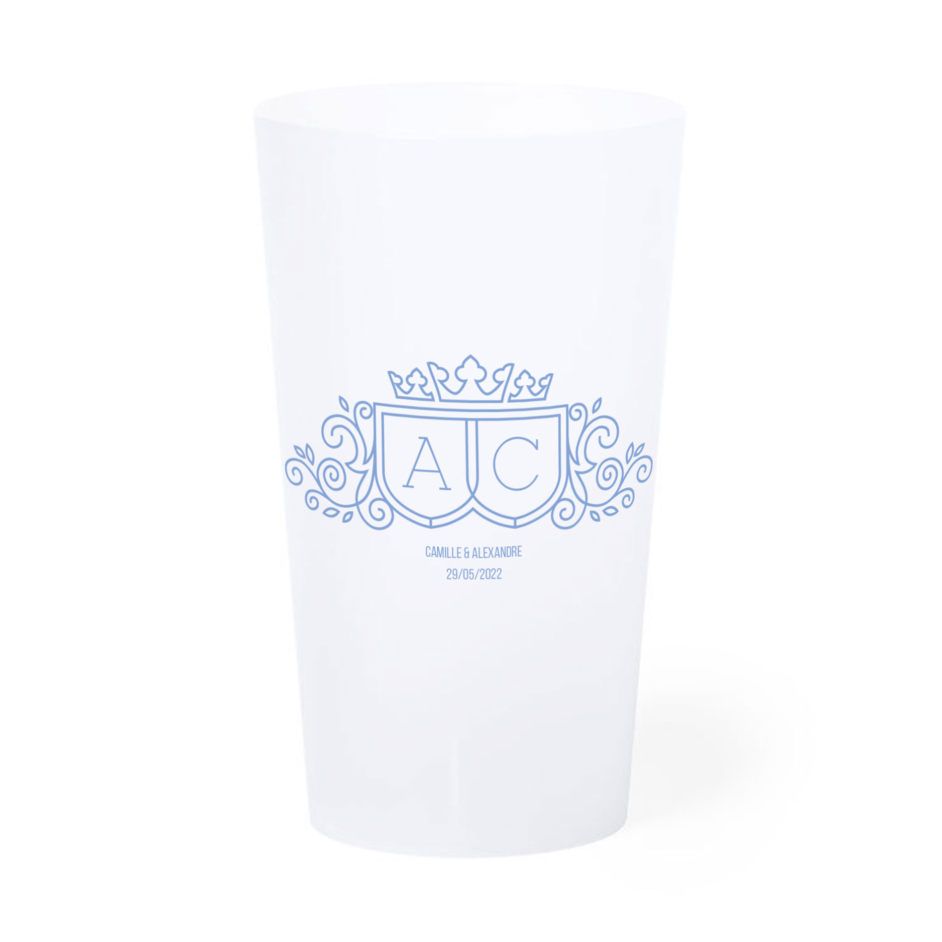 Gobelet personnalisé mariage 33 cl - Passion