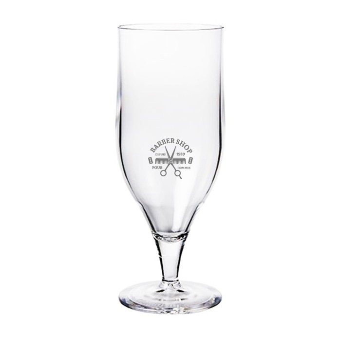 Verre à bière sur pied personnalisé (30 cl) - Paul