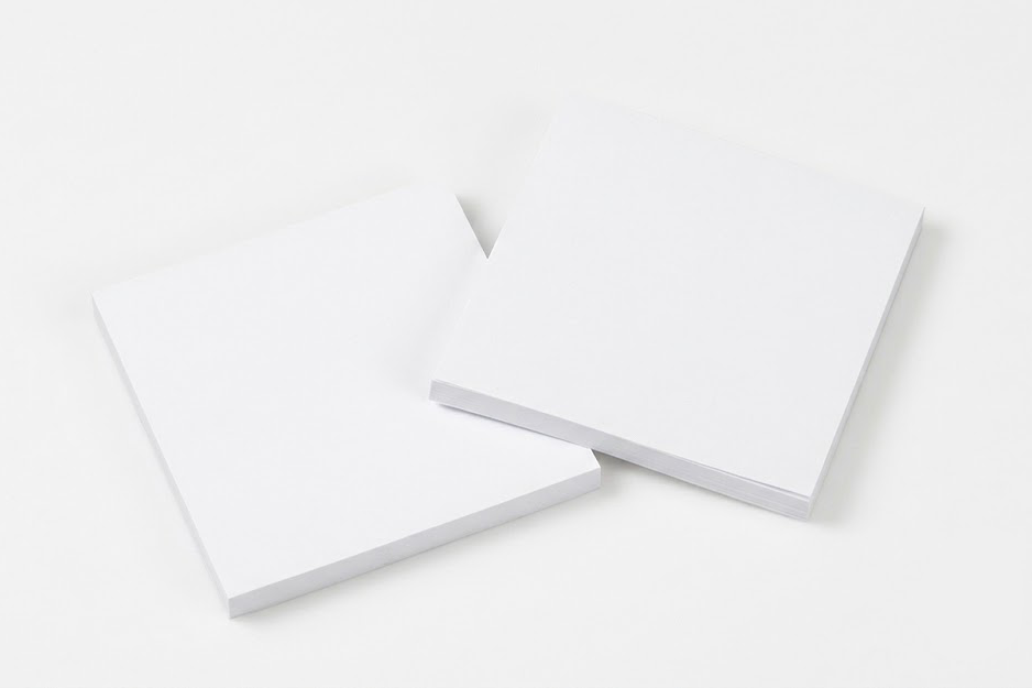 Notes adhésives rectangulaires couleur - Saint-Jean-du-Doigt imprimé avec logo