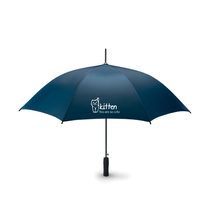 Parapluie personnalisé 116 cm avec poignée en mousse - Mahé - Zaprinta France