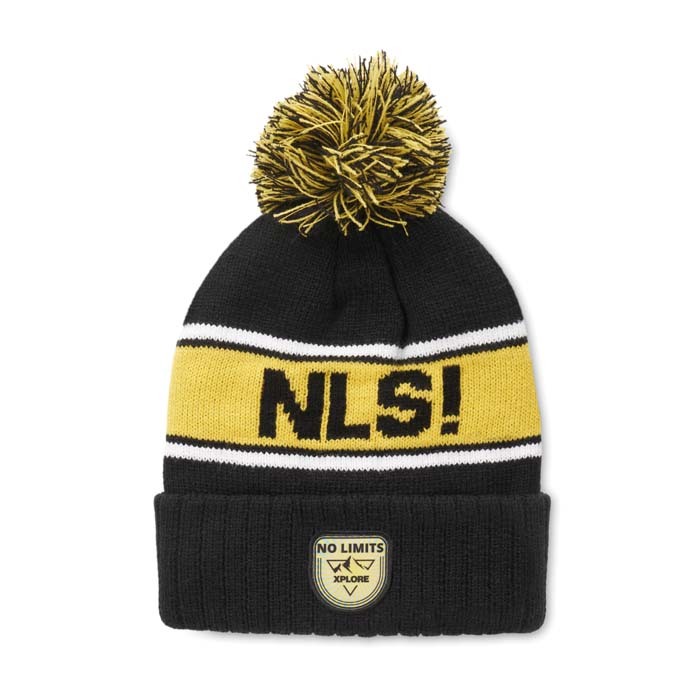 Bonnets personnalisés avec pompon