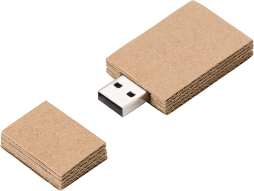 Clé USB 2.0 en carton Archie - Zaprinta France