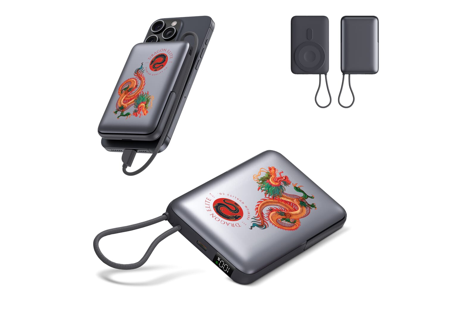 Nouvelle Batterie Externe Sans Fil Compatible MagSafe et Apple Watch 10000 mAh