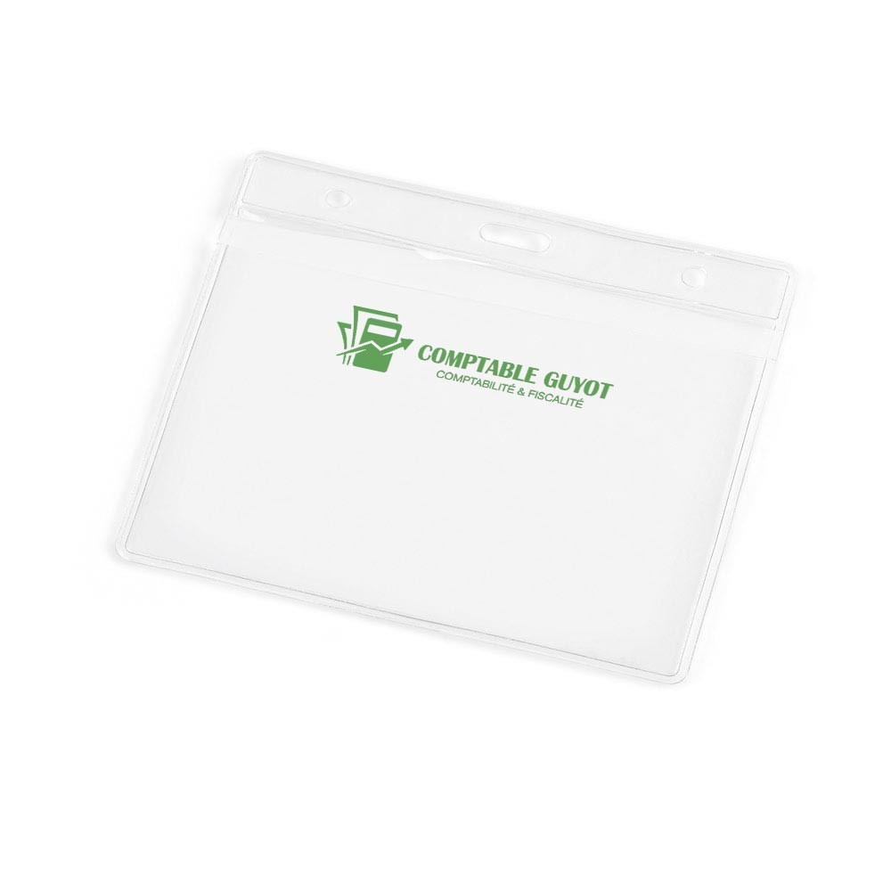 Porte-badge Mousqueton en PVC - Montmirail