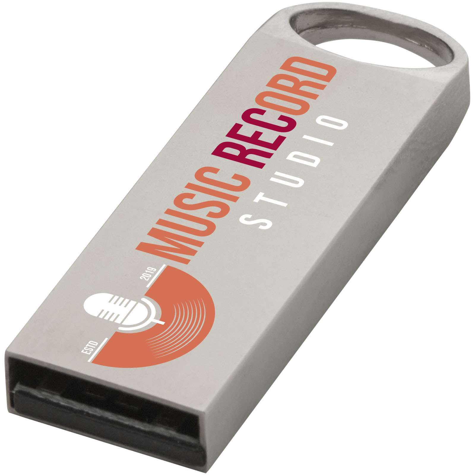 Clé USB 3.0 compacte en métal personnalisée avec votre logo imprimé avec logo