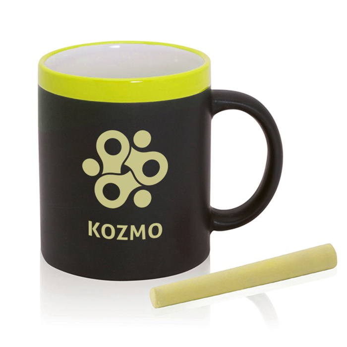 Mug personnalisé avec ardoise 350ml - Emilia