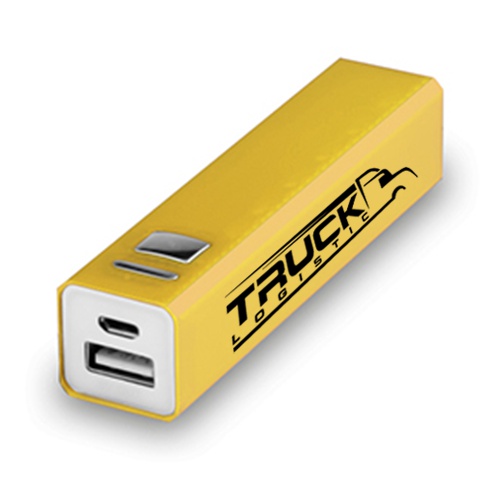 Batterie externe personnalisée 2200 mAh avec sortie USB – Syracuse - Zaprinta France