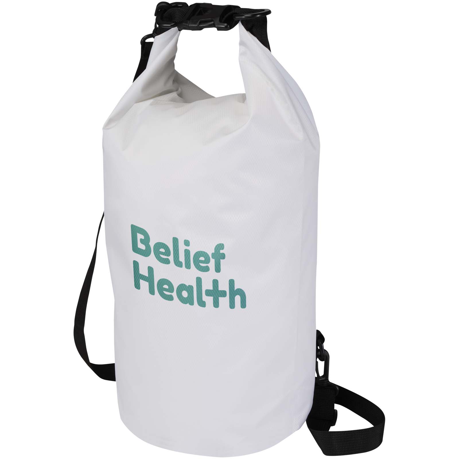 Sac de voyage étanche Camper 10 L personnalisé en polyester recyclé imprimé avec logo