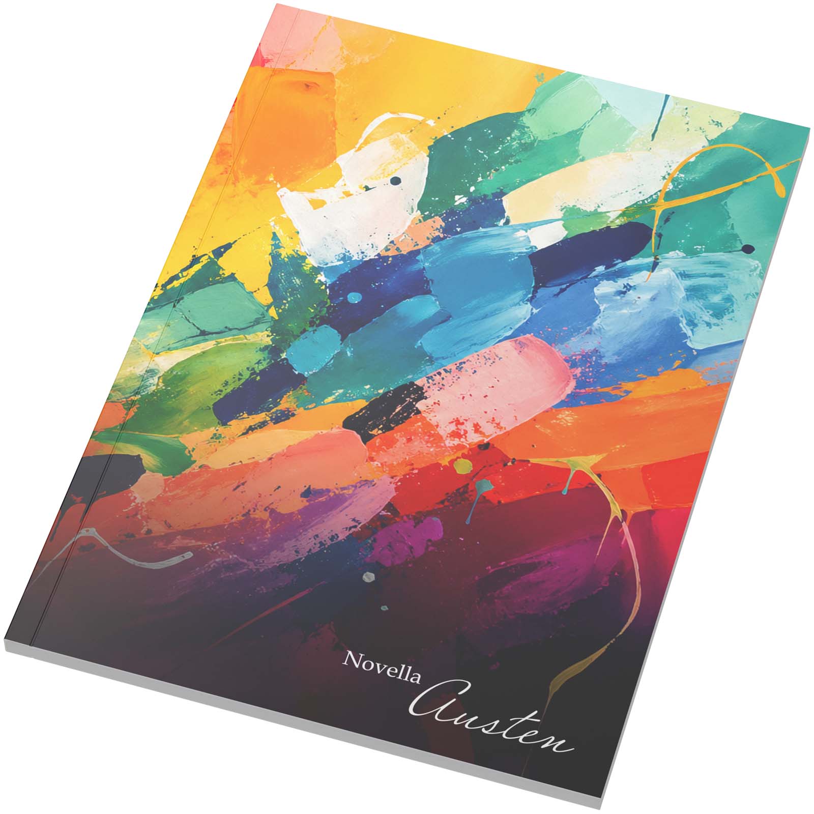 Carnet de notes Novella Austen A5 à couverture souple – 50 feuilles lignées