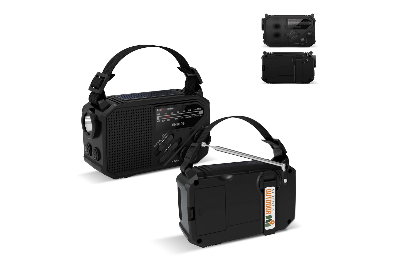 Radio d'urgence multifonction Philips - Belmesnil