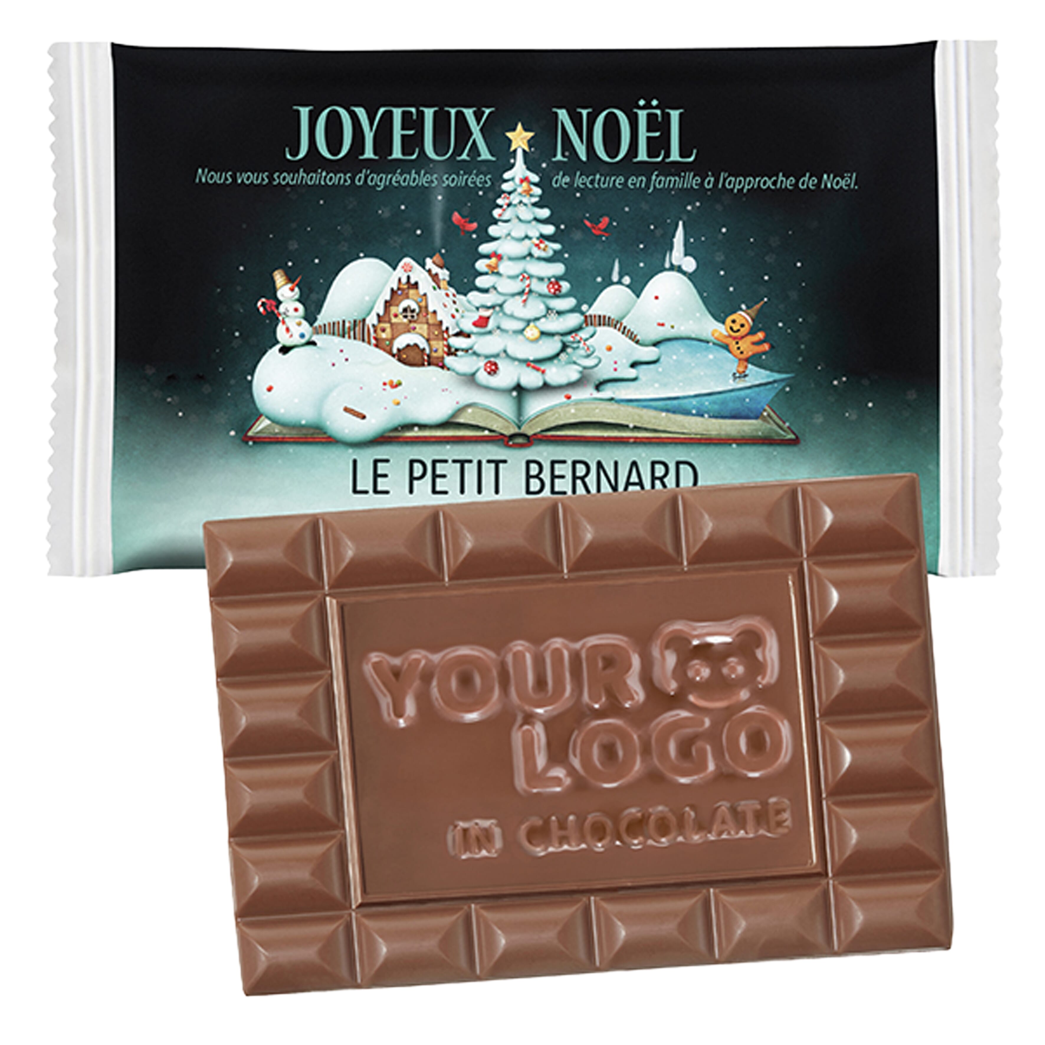 Barre de chocolat XL personnalisée - Vélieux