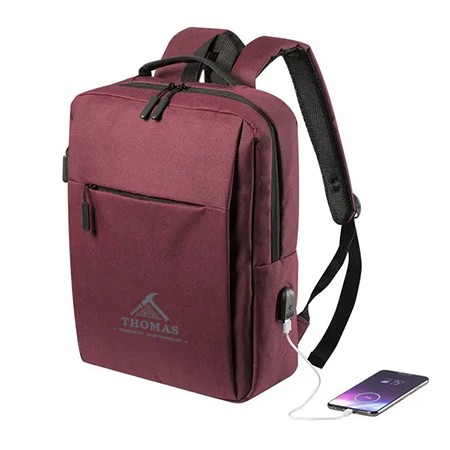 Sac à dos personnalisé avec connexion USB — Shreveport
