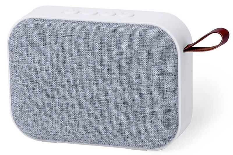 Enceinte personnalisée bluetooth avec anse de transport en cuir - Cayambe - Zaprinta France