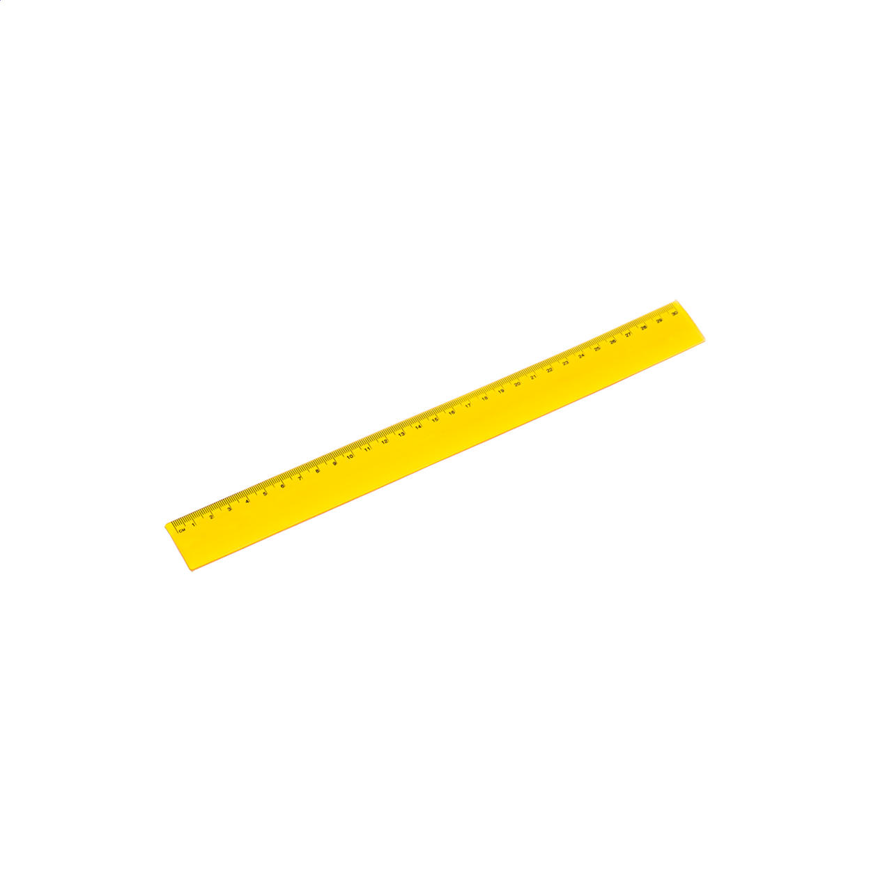 Règle flexible Fluxel personnalisée en plastique de 30 cm avec logo