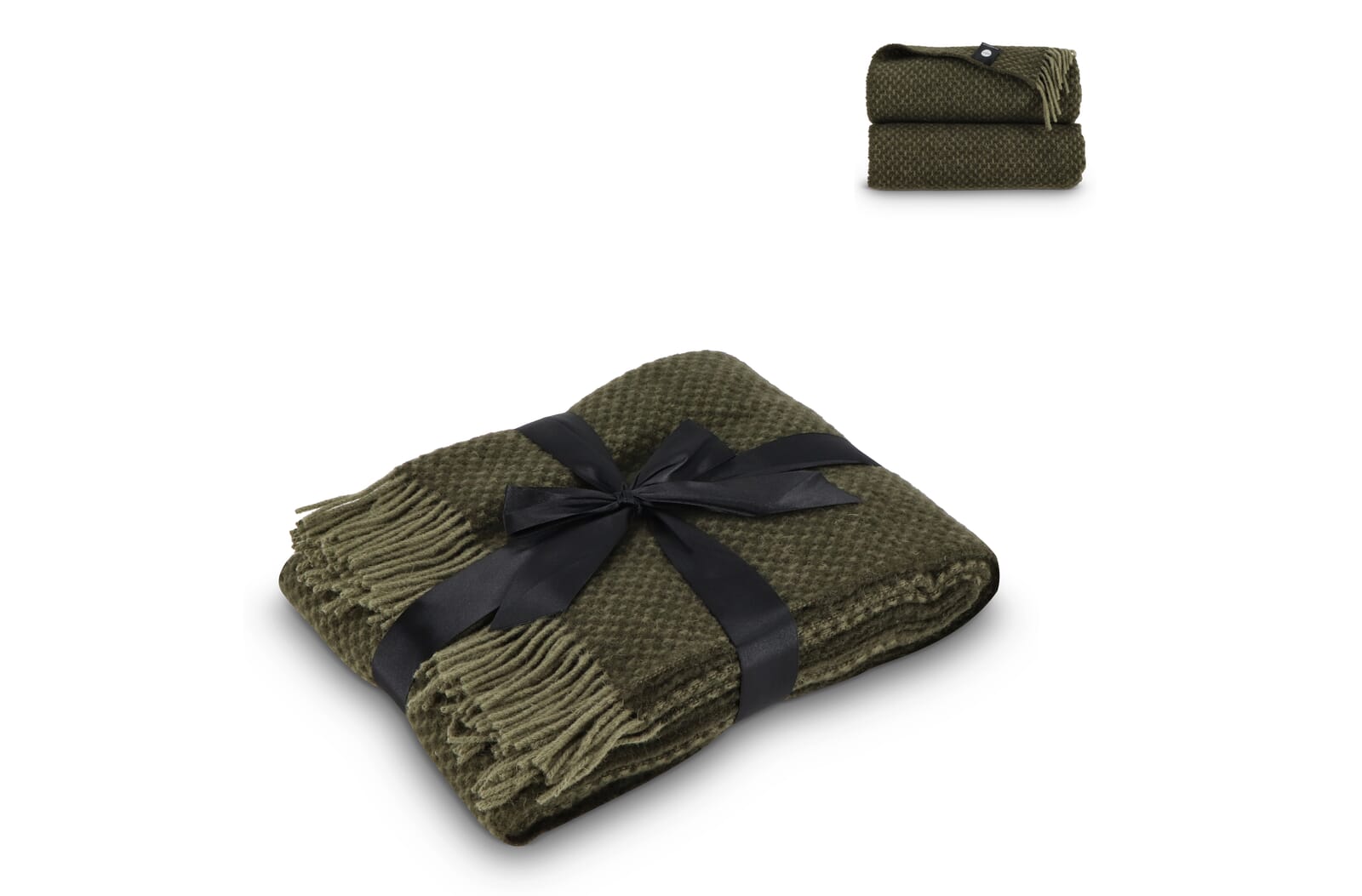 Couverture Sagaform Ulli dot 100% laine de Nouvelle-Zélande