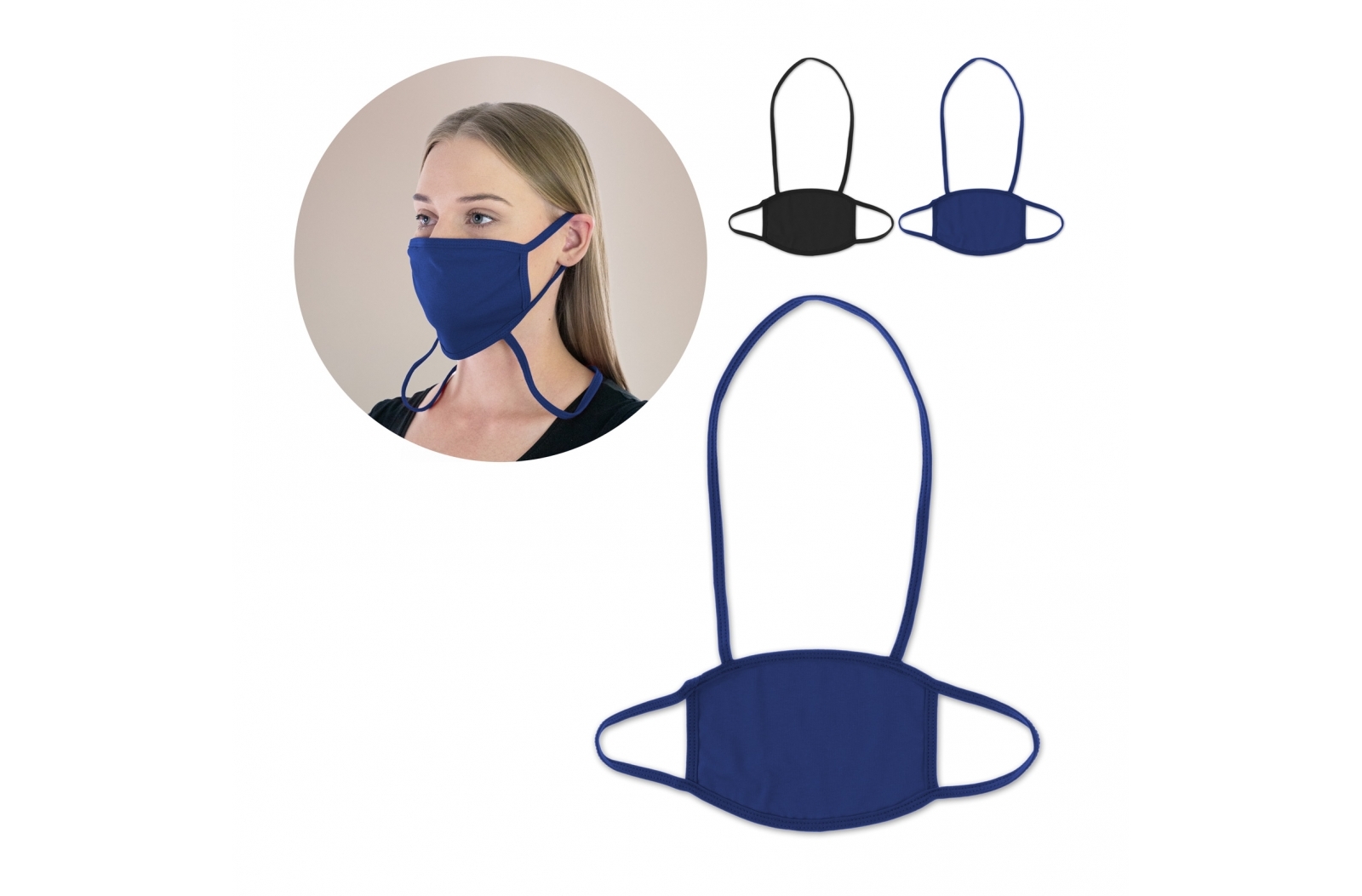 masque facial en coton fabriqué en Europe